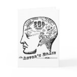 Actor's Brain Greeting Card