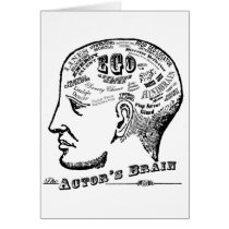 Actor's Brain Greeting Card cards