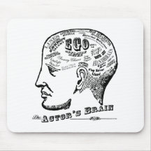 Actor's Brain Mousepad