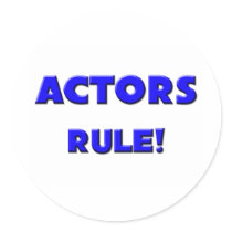 Actors Rule! stickers by professions Actors Rule! stickers