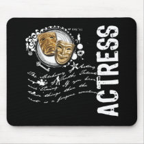 Actress Alchemy of Acting Mouse Pads