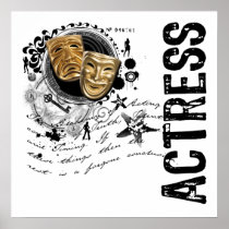 Actress Alchemy of Acting Print