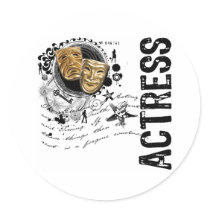 Actress Alchemy of Acting Stickers