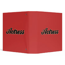 Actress Baseball Style binders