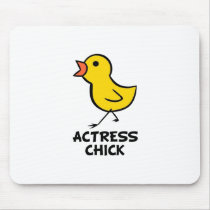 Actress Chick Mouse Mat