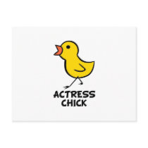 Actress Chick Post Cards