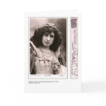 Actress Constance Benson Greeting Card