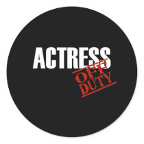 Actress Dark stickers