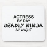 Actress Deadly Ninja by Night Mouse Mats