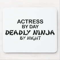 Actress Deadly Ninja by Night mousepads