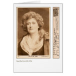 Actress Ellen Terry Greeting Card