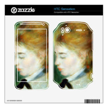 Actress Henriette Henriot by Pierre Renoir Decal For HTC Sensation
