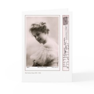 Actress Pauline Chase Greeting Card card