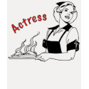 Actress/Waitress t-shirts