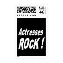 Actresses Rock ! postage by TShirtDotCom Actresses Rock ! postage