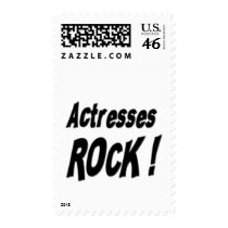 Actresses Rock ! postage by TShirtDotCom Actresses Rock ! postage