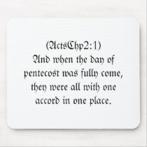 Acts2:1 Mousepad