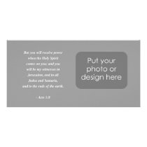 ACTS 1:8 Bible Verse photo cards