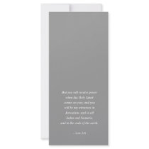 ACTS 1:8 Bible Verse rack cards