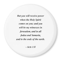 ACTS 1:8 FRIDGE MAGNETS