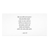 ACTS 1:8 photo cards