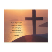 ACTS 1:8 POST CARD