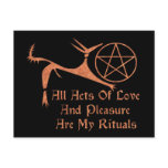 Acts Of Love And Pleasure Post Card