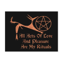 Acts Of Love And Pleasure postcards