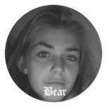 Actual Bear Picture Sticker 