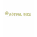 * actual size t-shirts