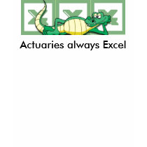 Actuaries always Excel t-shirts