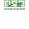 Actuaries always Excel t-shirts