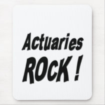 Actuaries Rock! Mousepad