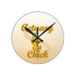 Actuary Chick Wall Clocks