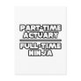 Actuary...Ninja Postcards