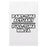 Actuary...Ninja Stationery Paper