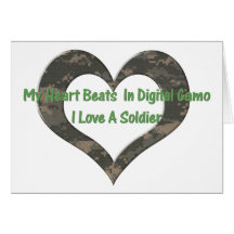 ACU Camo Heart Card