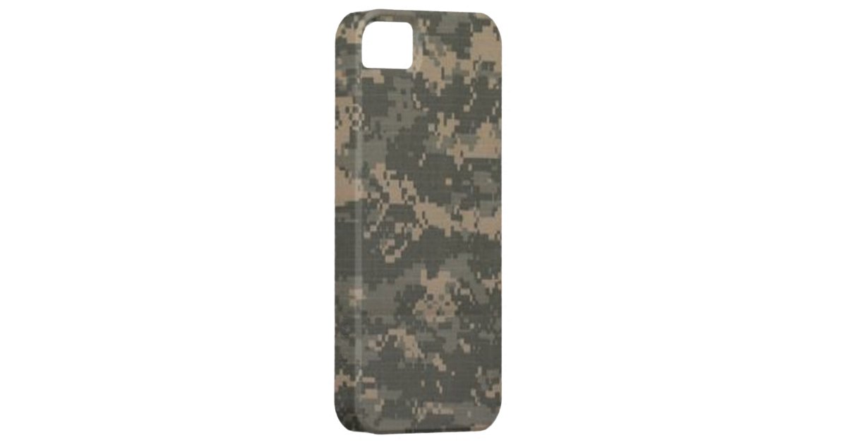ACU Digital Camo Camouflage iPhone Case Zazzle