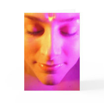 Acu Light Greeting Card 1