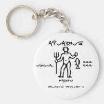 Acuario personalizado llavero personalizado