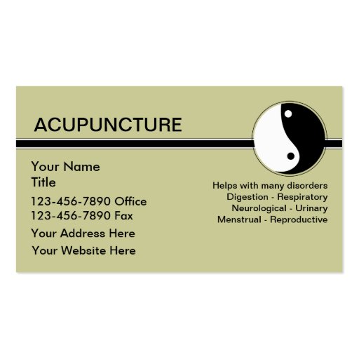 Acupuncture Business Cards Templates acupuncture business cards zazzle Acupuncture Business Cards Templates acupuncture business cards zazzle