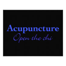 Acupuncture - Open the chi Personalized Invites