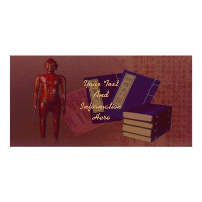 Acupuncture Photo Card by norman888