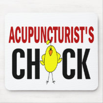 Acupuncturist’s Chick mousepads