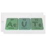 Acute-Ac-U-Te-Actinium-Uranium-Tellurium Rack Cards