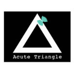 Acute Triangle Postcard
