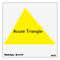 Acute Triangle Wall Decal