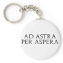 Ad Astra Per Aspera Key Chains