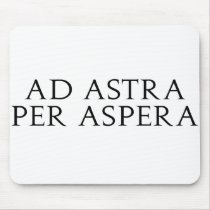 Ad Astra Per Aspera mousepads