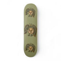 AD- Awesome Owl Art Skateboard